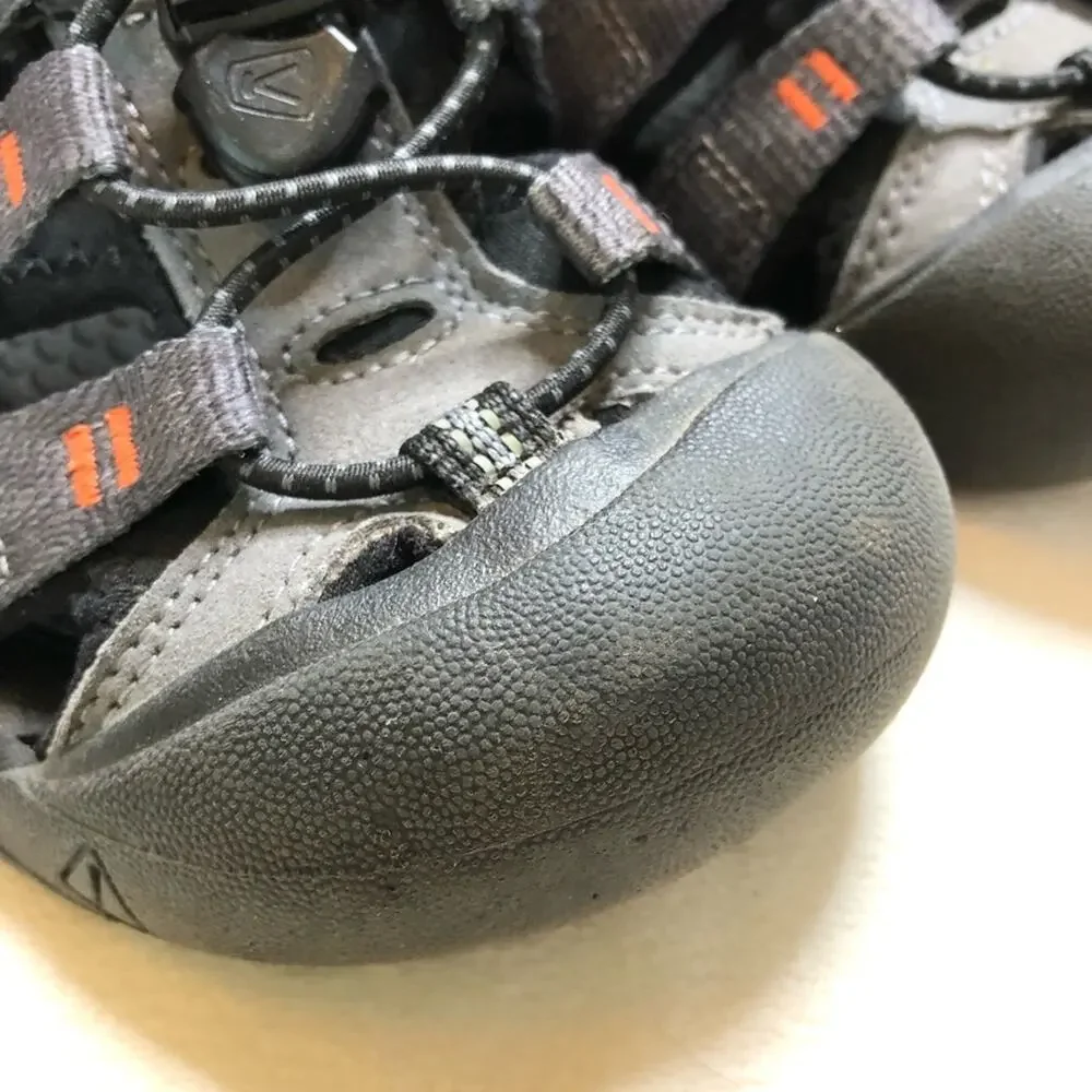 Keen Newport H2 gray black kids sandals size US 2